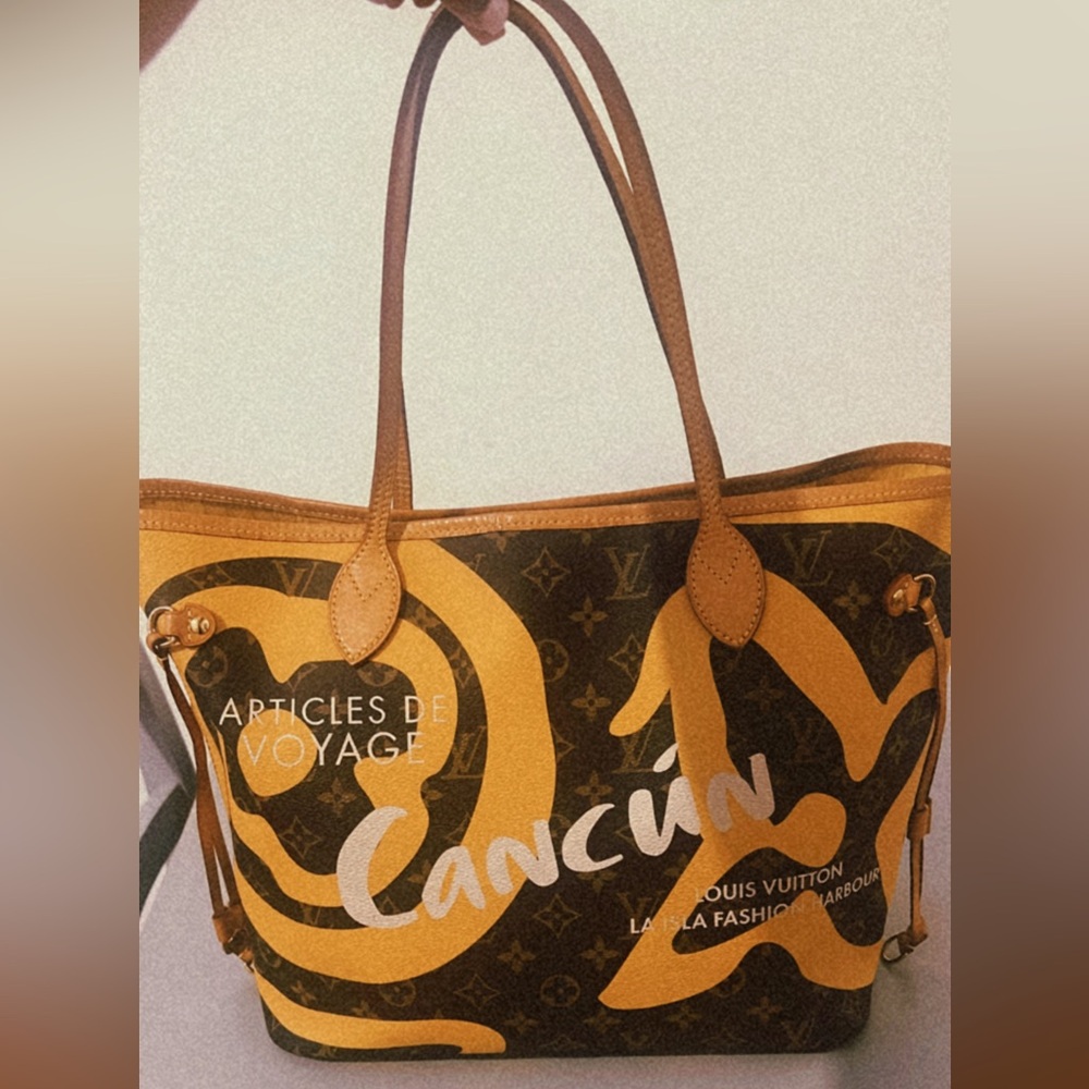 Louis Vuitton Cancun Neverfull Bag.